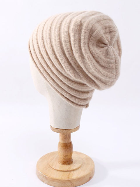 Winter Artsy Soft Warm Cashmere Knit Hat