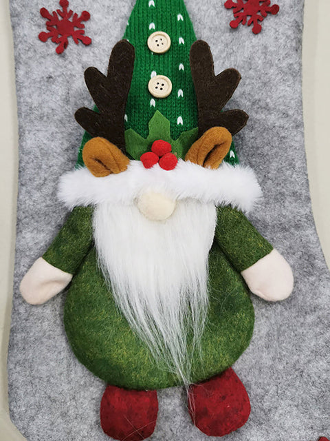 Bolsa de regalo para niños Santa Claus Calcetines de Navidad